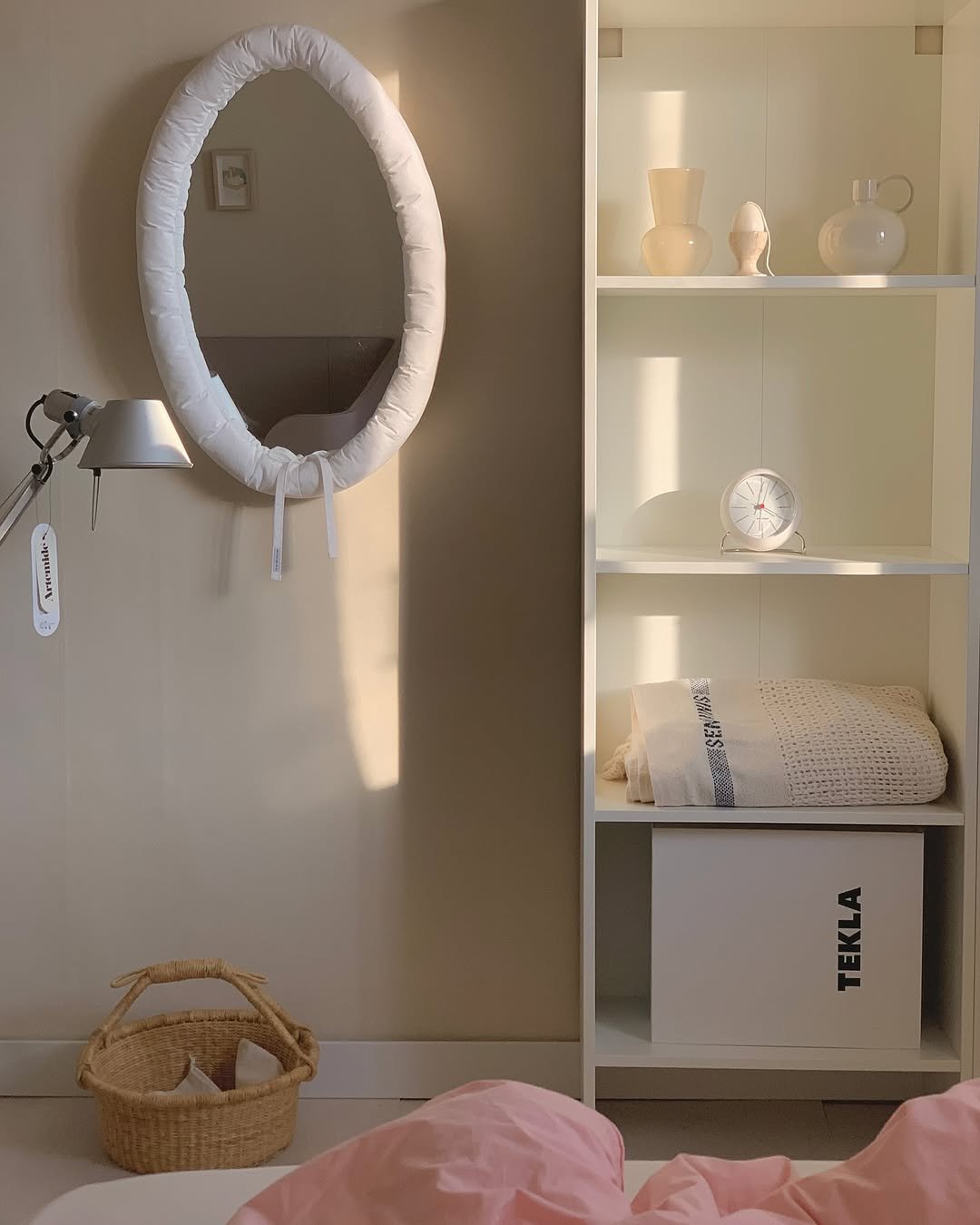 Photo by MIJI on November 13, 2025. May be an image of mirror, armoire, bedroom, indoors and text.