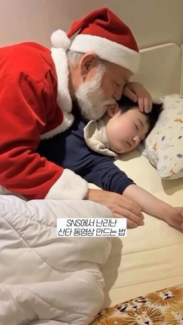 __misulin 게시물 이미지: 🎅아기들이 좋아하는 산타할아버지영상 만들어주기🎅

준비물: 자는 아이 사진,...