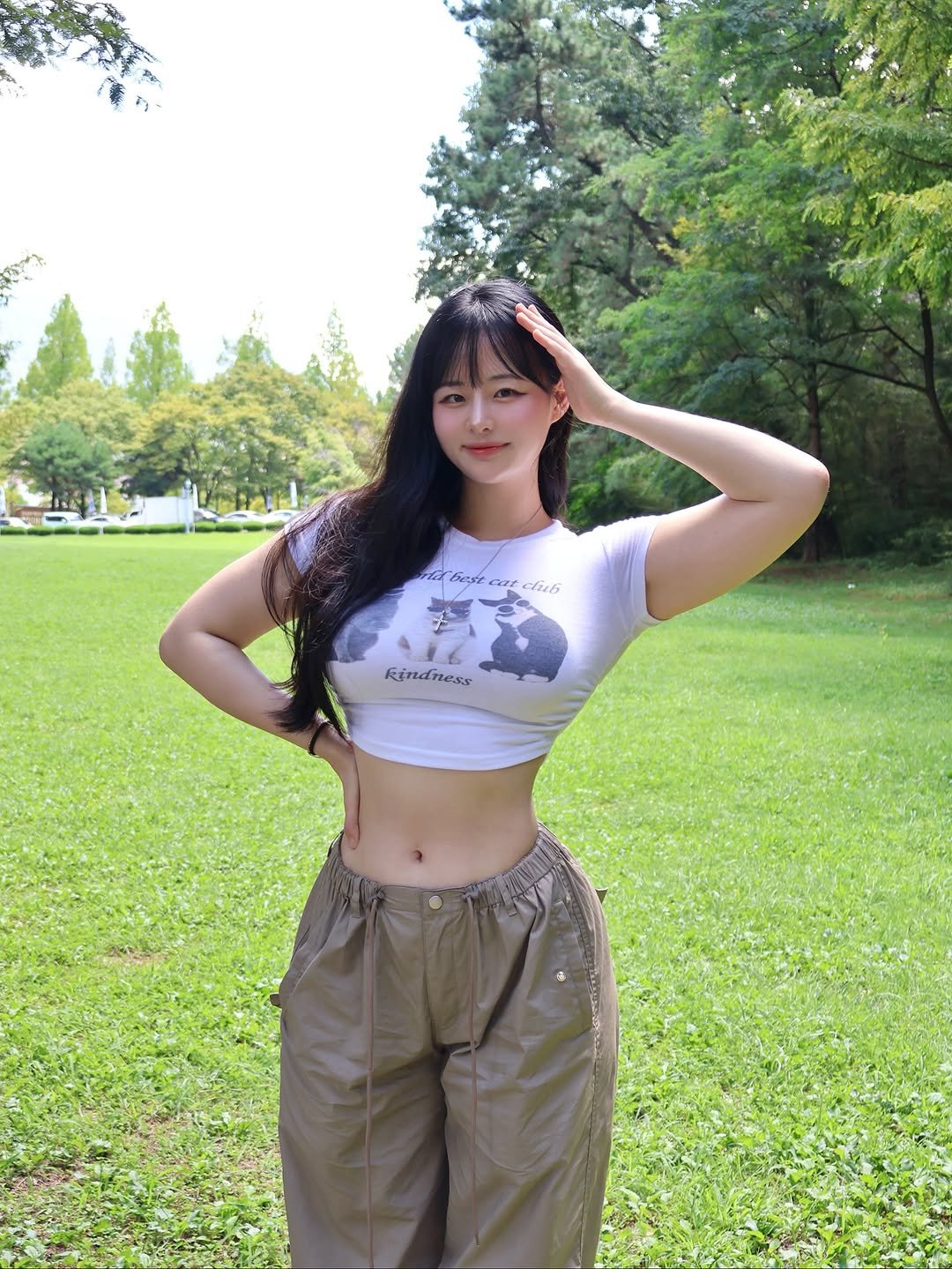Photo by 다슬 on August 15, 2025. May be an image of 1 person and text.