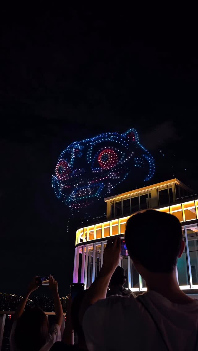 _argong 게시물 이미지: 2025 하반기 한강 드론라이트쇼 💫

케데헌의 인기를 제대로 느낀 오늘! 
외국인...