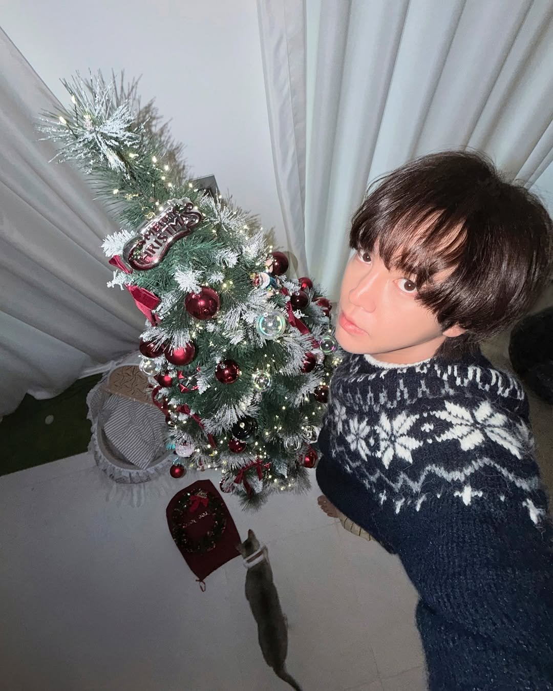 Photo by 장근석 Jang Keun-suk on December 23, 2025.