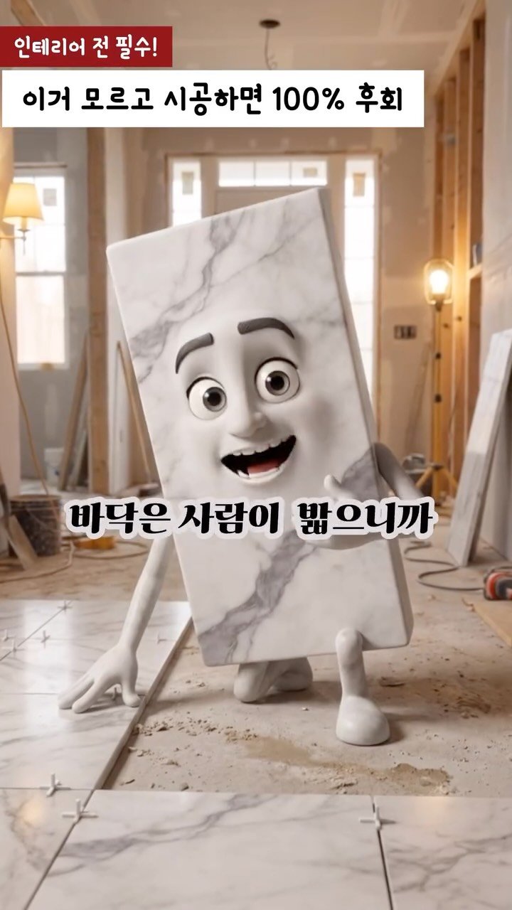 _bellaceramic 게시물 이미지: 타일 고르다 이 실수 하면 진짜 후회해요 🚨

바닥 타일이랑 벽 타일, 같은 거...