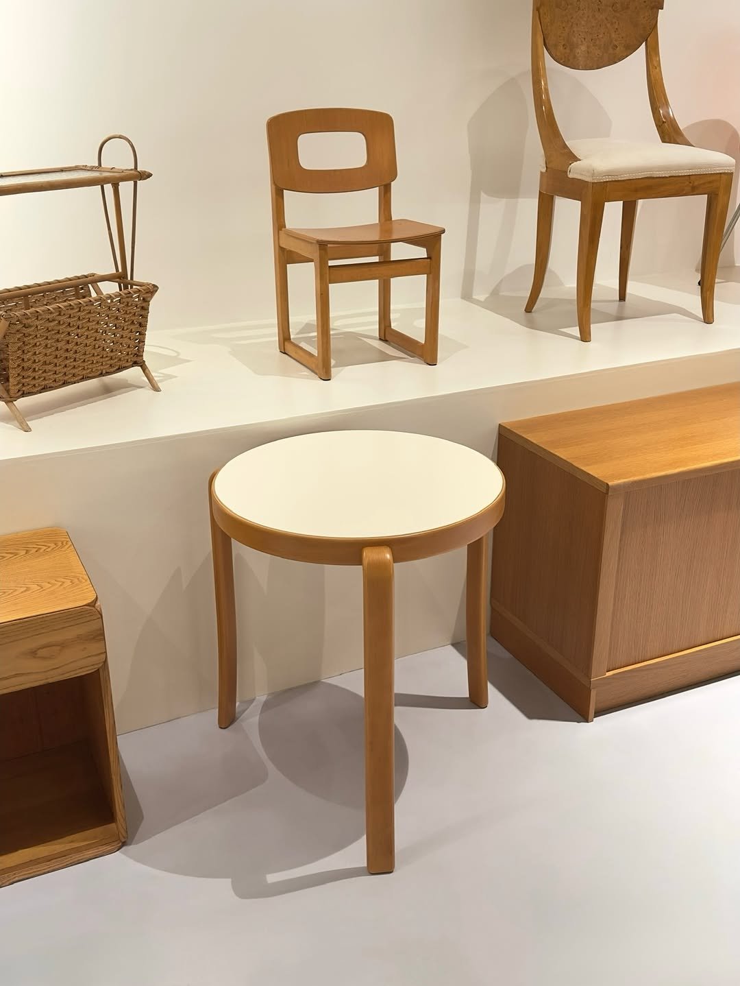 Photo by COLLECTION OF in Collection Of. May be an image of table, armchair, indoors and text.