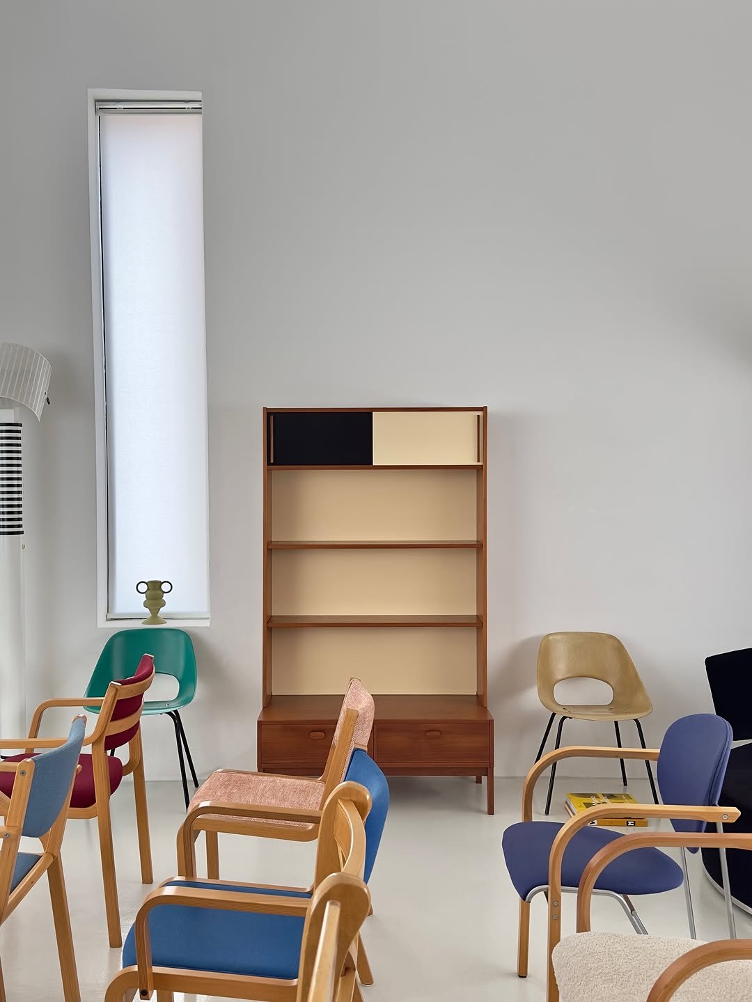 Photo by COLLECTION OF on October 09, 2025. May be an image of armchair, indoors and text.