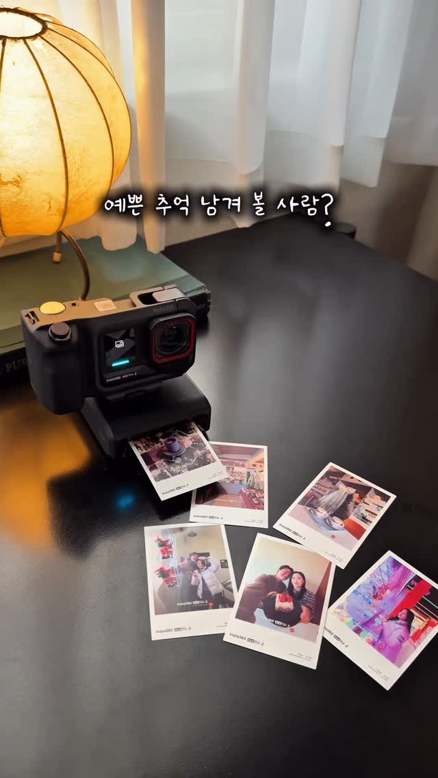 _danie_e 게시물 이미지: 액션캠과 폴라로이드의 만남..? 찍자마자 바로 인화되는 똑똑이 카메라...
