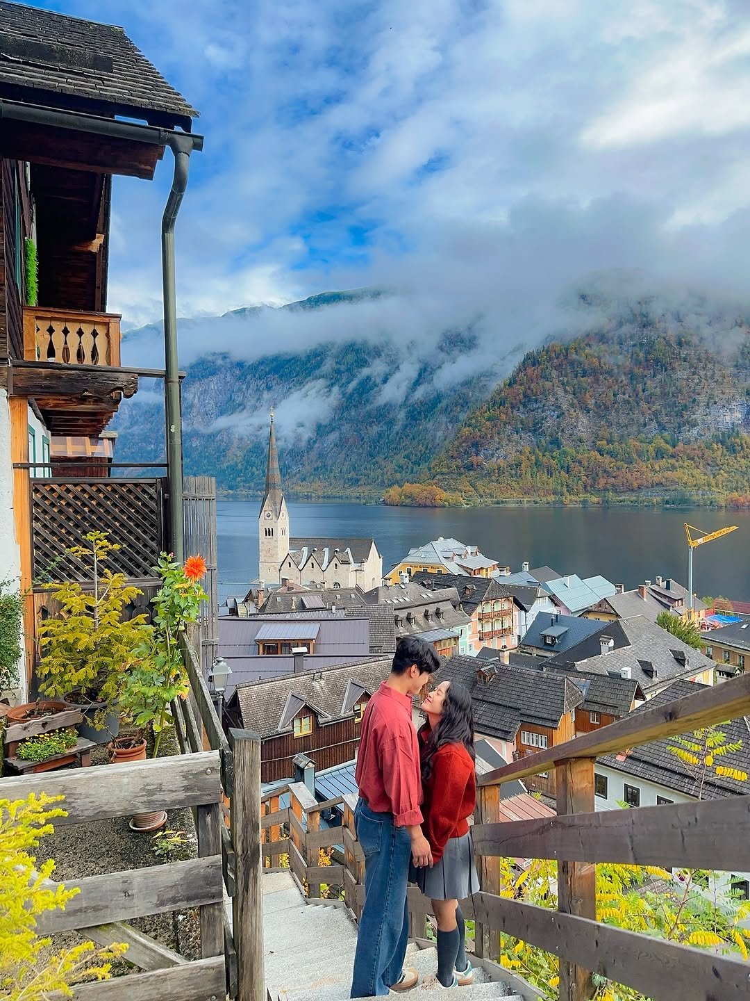 Photo shared by 다은 | 여행, 숙소, 촌캉스 🍃 on October 21, 2025 tagging @r_junie_e. May be an image of lake and text.