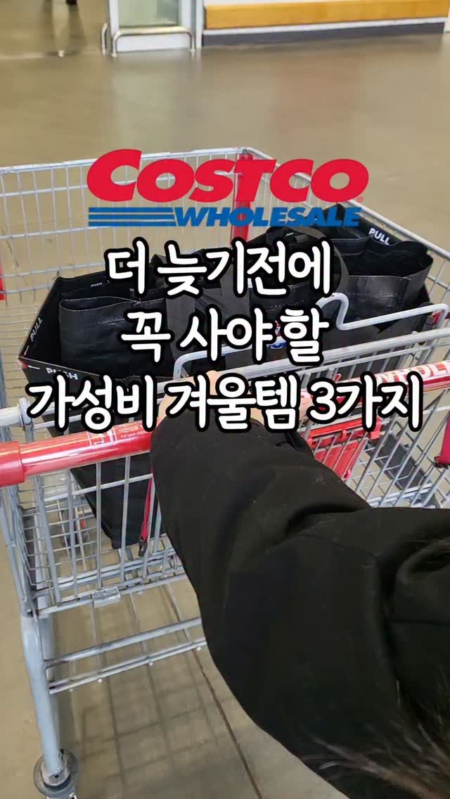 _dodolala 게시물 이미지: 더 늦기 전에 꼭 사야 할 가성비 겨울템 3가지 ❄️
필요하신 분들은...