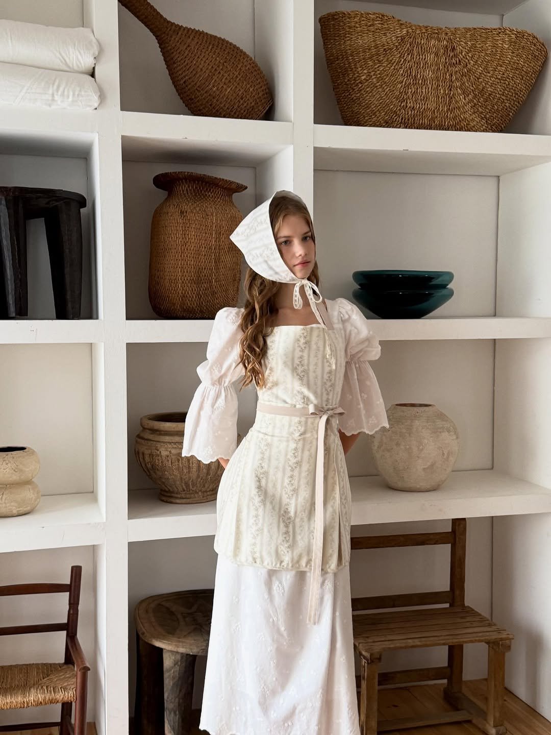 Photo by DUBLEVE 드브르베 on November 11, 2025. May be an image of sundress and text.