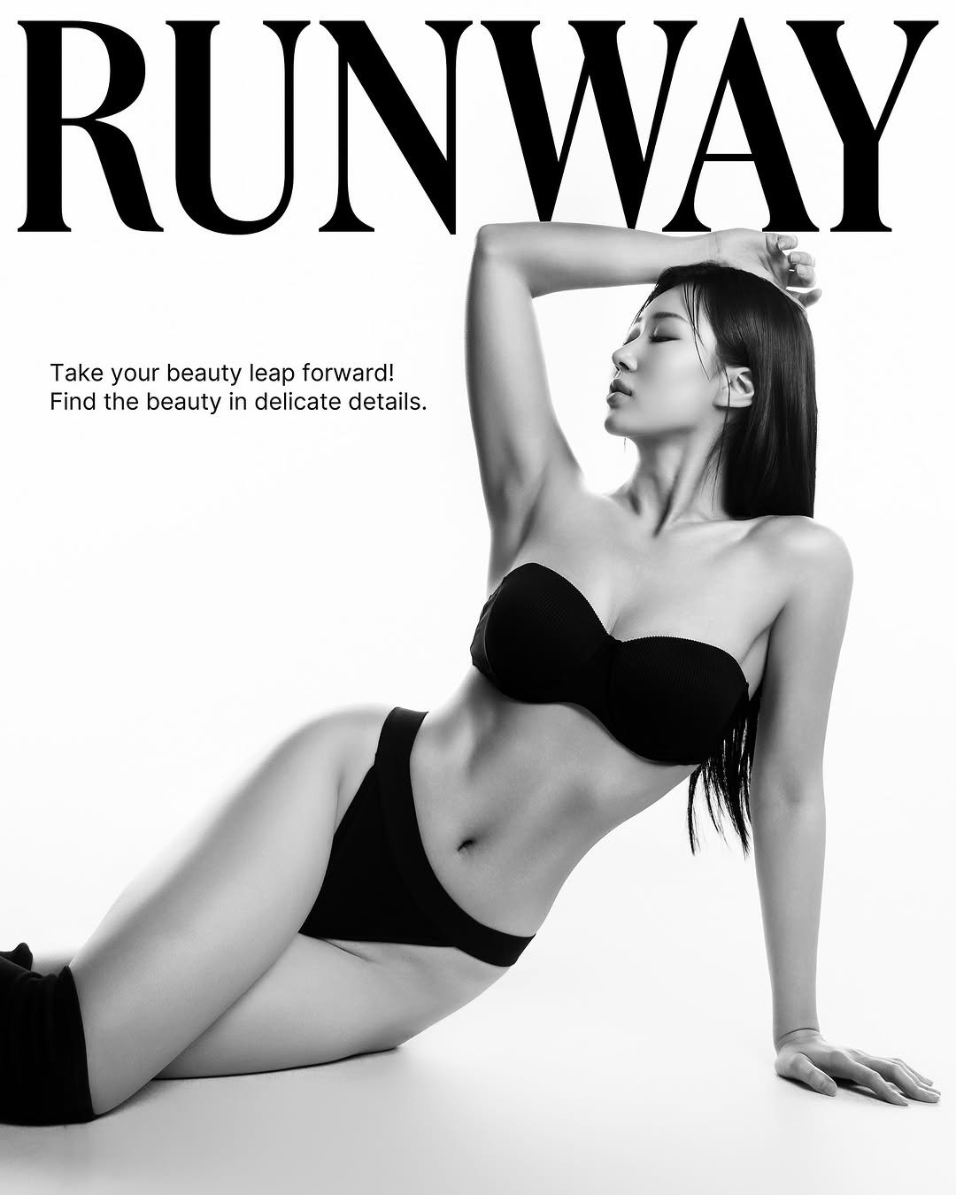 Photo shared by 서 현 on September 27, 2025 tagging @_hyn_n, and @runway_studio_official.