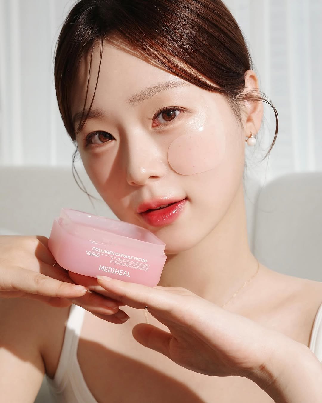 Photo by 정재희 on September 22, 2025. May be an image of 1 person, makeup, hair product, soap, hand cream, bar soap, cosmetics and text.