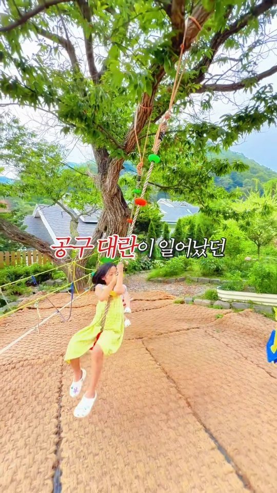 _jenny_journey 게시물 이미지: 아이 2시간30분 숲체험 하는 동안
엄마아빠는 시원~한 버블돔 바베큐,
이 육아반칙...