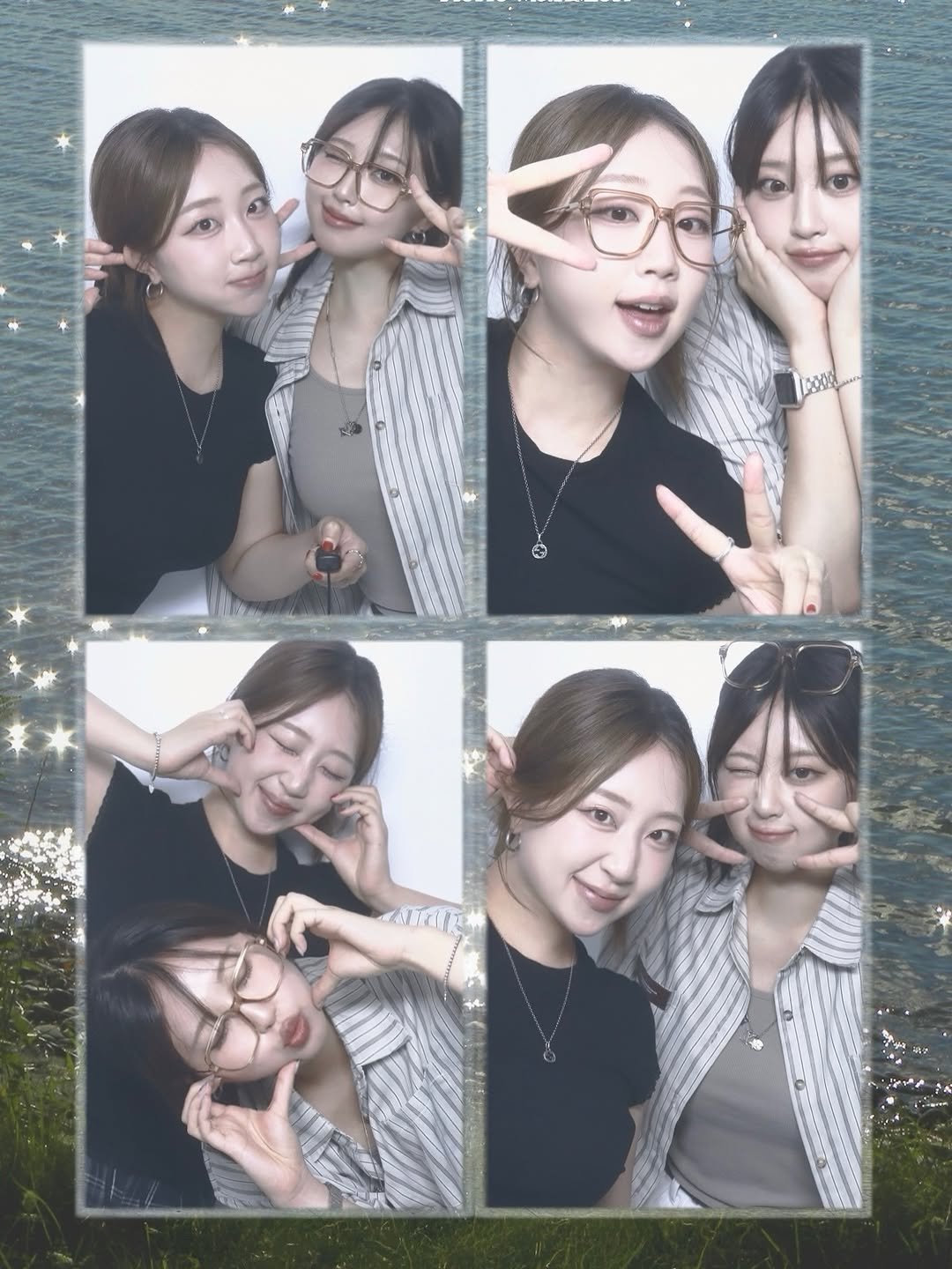 Photo by 지냐 Jɪɴʏᴀᴀ in Jeju with @rla_thf_7. May be an image of 8 people and text.