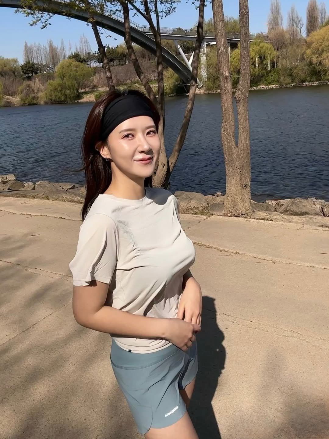 Photo shared by 🦦 on April 12, 2026 tagging @patagoniakorea. May be an image of park and text.