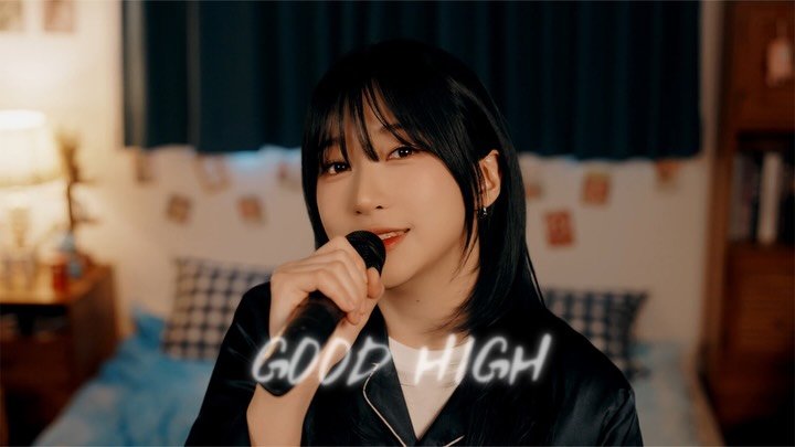 Photo by 쿠빈 KUBIN on February 26, 2026. May be an image of poster, cigarette and text that says 'GOODHIGH H1 IGH GOOD'.