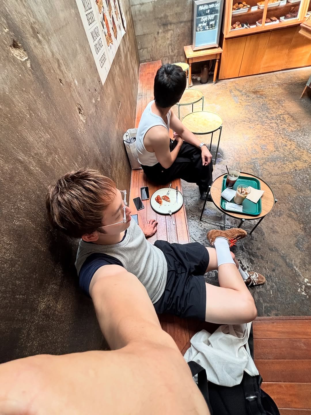 Photo shared by 본캐 : 이준혁 | 부캐 : 리제임스 on July 30, 2025 tagging @cartier, and @thinkgyu_about. May be an image of 2 people, chess and text.