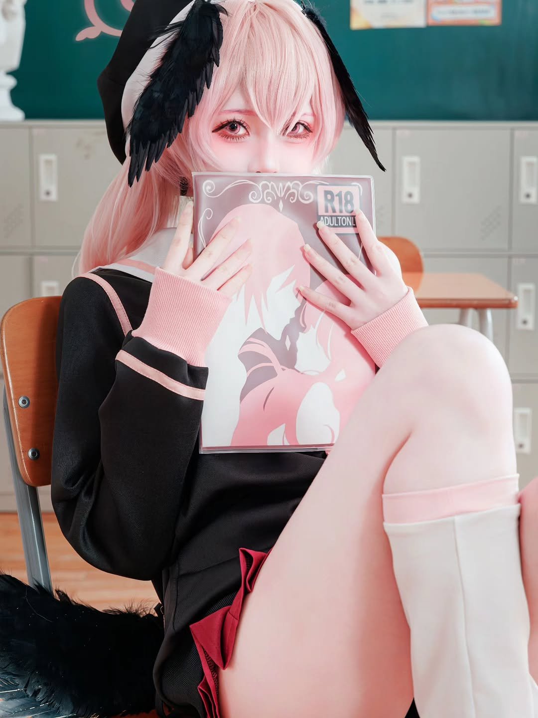 Photo shared by MAYONEZE 마요네즈 on April 16, 2026 tagging @d0pdop2, and @_mayomayoneze. May be an anime-style image of miniskirt and text that says 'මේ්ම อส๖ง18 R18 ADULTONL ADULTONL'.