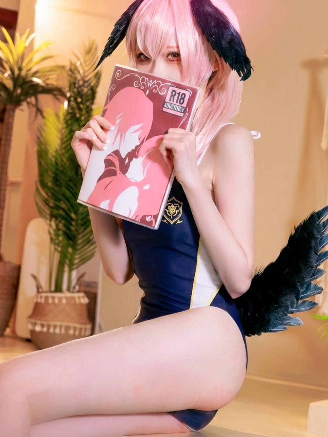 Photo shared by MAYONEZE 마요네즈 on February 11, 2026 tagging @d0pdop2, and @_mayomayoneze. May be an anime-style image of costume and text.