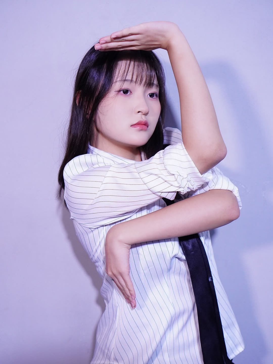 Photo by 전아진 on November 14, 2025. May be an image of one or more people, hair, top and text.