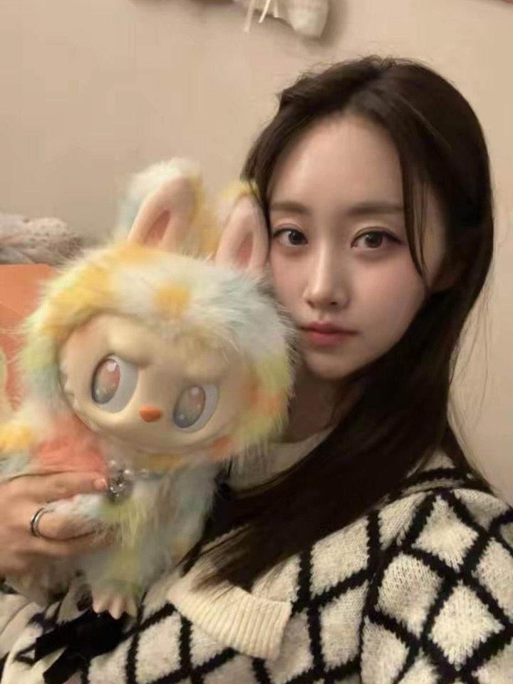 Photo by 모지안 on January 11, 2026. May be an image of owl, toy and text.