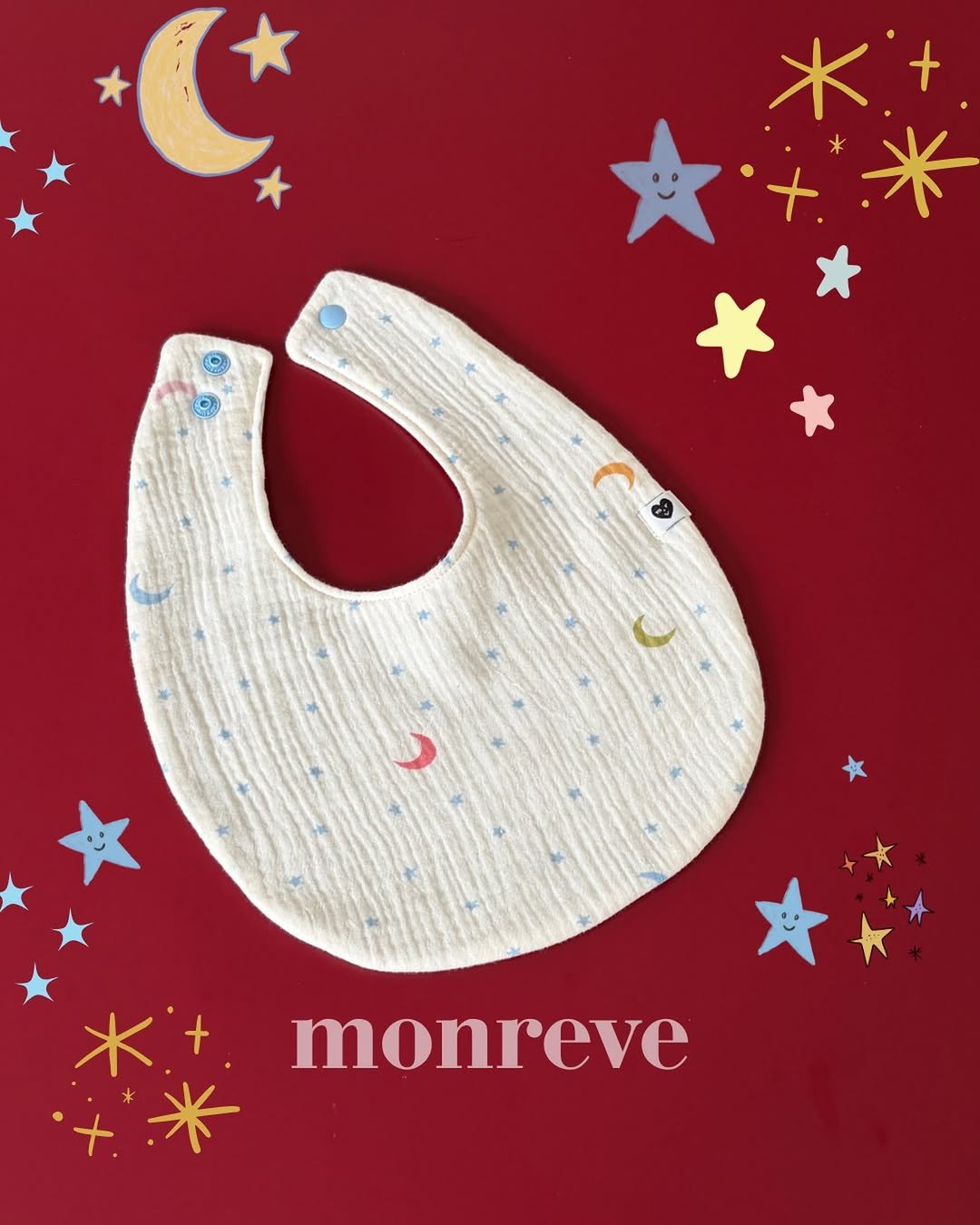 _monreve_official 게시물 이미지: _
이번에 새롭게 보여드리는 문앤스타 🌙⭐️
사랑스러운 별패턴 사이에 콕콕 박혀있는...