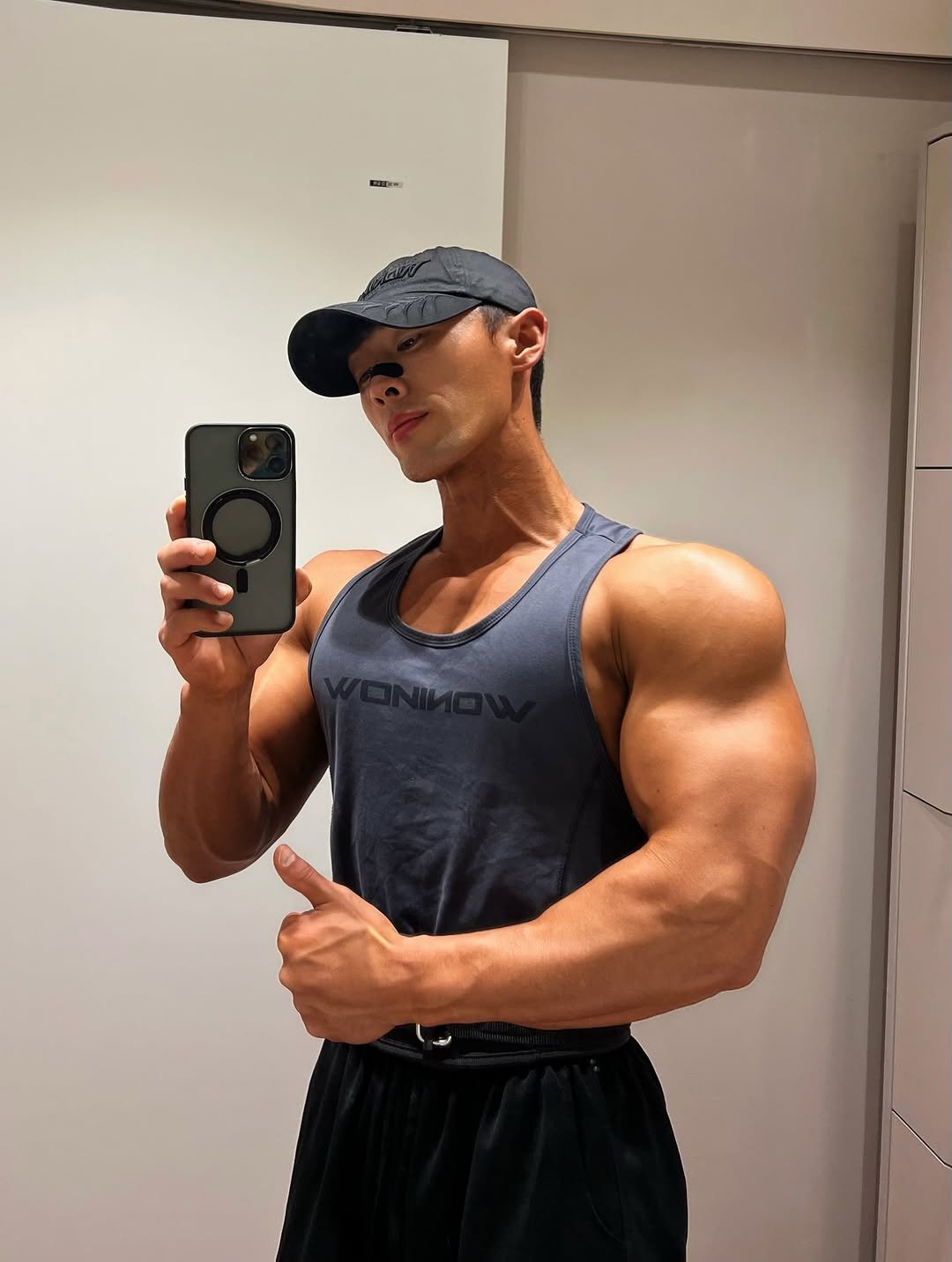 _moo_fit_ 게시물 이미지: 오늘은 @olden_gym 에서 보내준 비강확장기 장착하고 고순도 산소를 이용한...