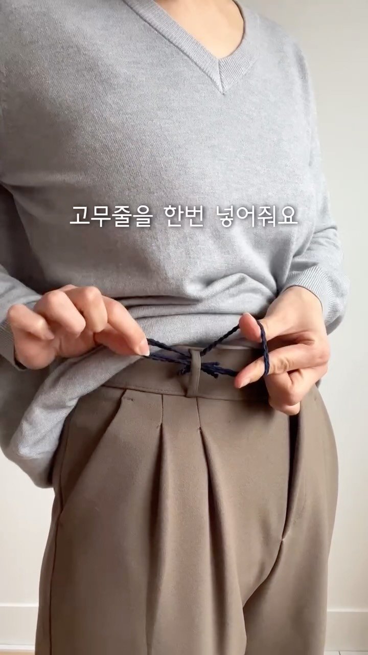 _moodhye 게시물 이미지: #저장 아직도 니트 밑단을 바지에 ”그냥“ 넣어요? 😇

배 튀어나와 보이고
조금만...