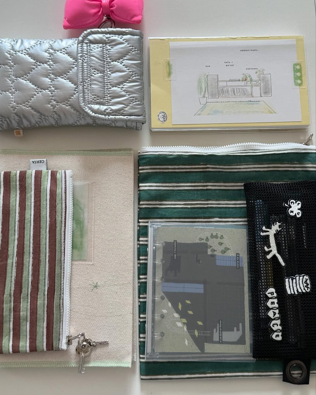 Photo shared by 믹믹 on March 09, 2025 tagging @insideobject, @iconic_story, @analogue_keeper, @pulpul.official, @cloversangjeom, and @shop.certa.