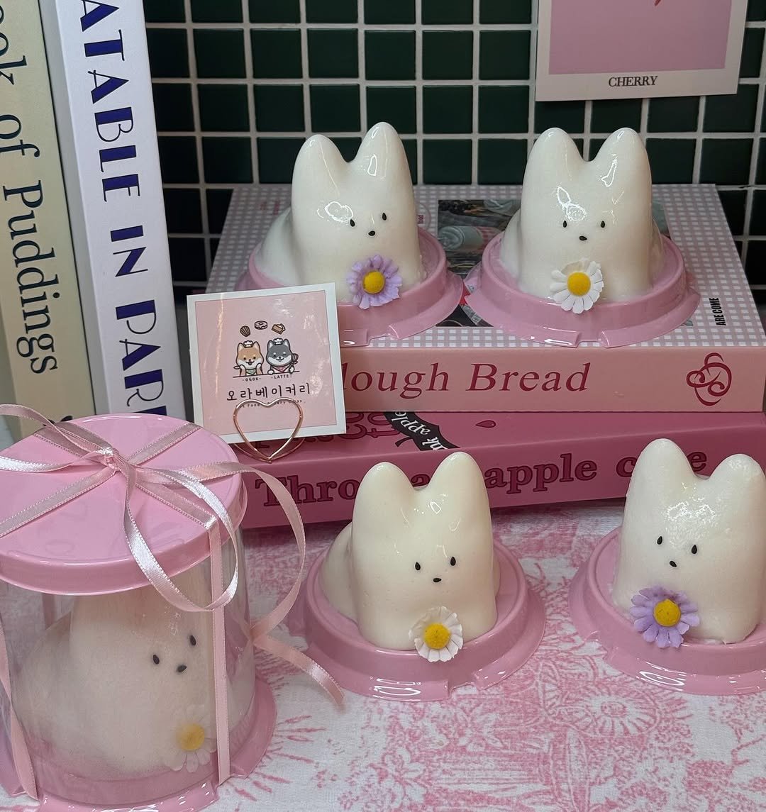 Photo by 오라베이커리 송파 강아지당일케이크 강아지수제간식 on September 27, 2025. May be an image of ‎napkin ring, paper weight, hamper, measuring cups, salt shaker, candle and ‎text that says '‎CHERRY 田 正 az 1z of ATABLE Puddings IN PAR שוקל 오라베이커리 saaoughBread LRFTE ោ 오라 오라베 오라베이커리 1커리 ough Bread addkyu PARI Paa‎'‎‎.