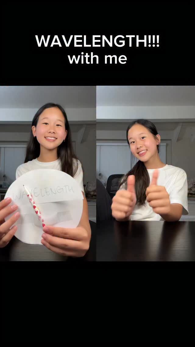 _oloveya 게시물 이미지: WAVELENGTH WITH ME! #wavelength #game