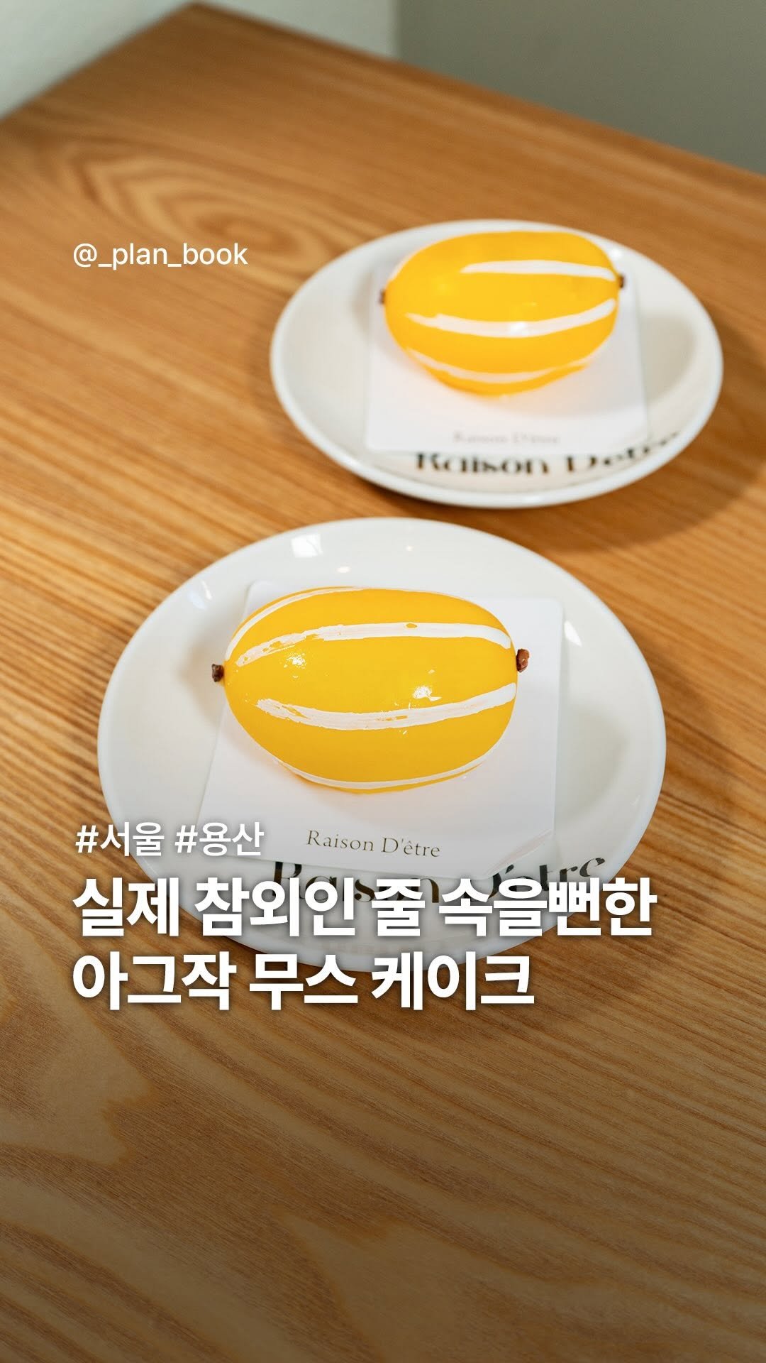 _plan_book 게시물 이미지: 참외인 줄 속을 뻔한 아그작 무스 케이크 ✨

-

100% 수작업으로 만든...