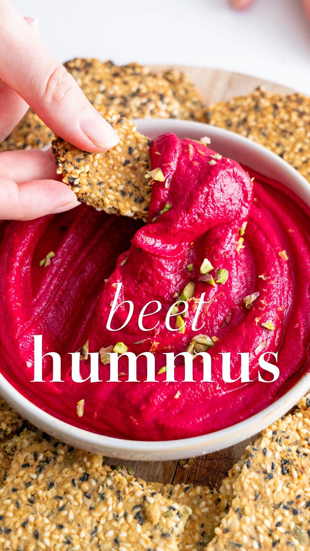 _plantbaes_ 게시물 이미지: The BEST Healthy Beet Hummus Recipe

This...