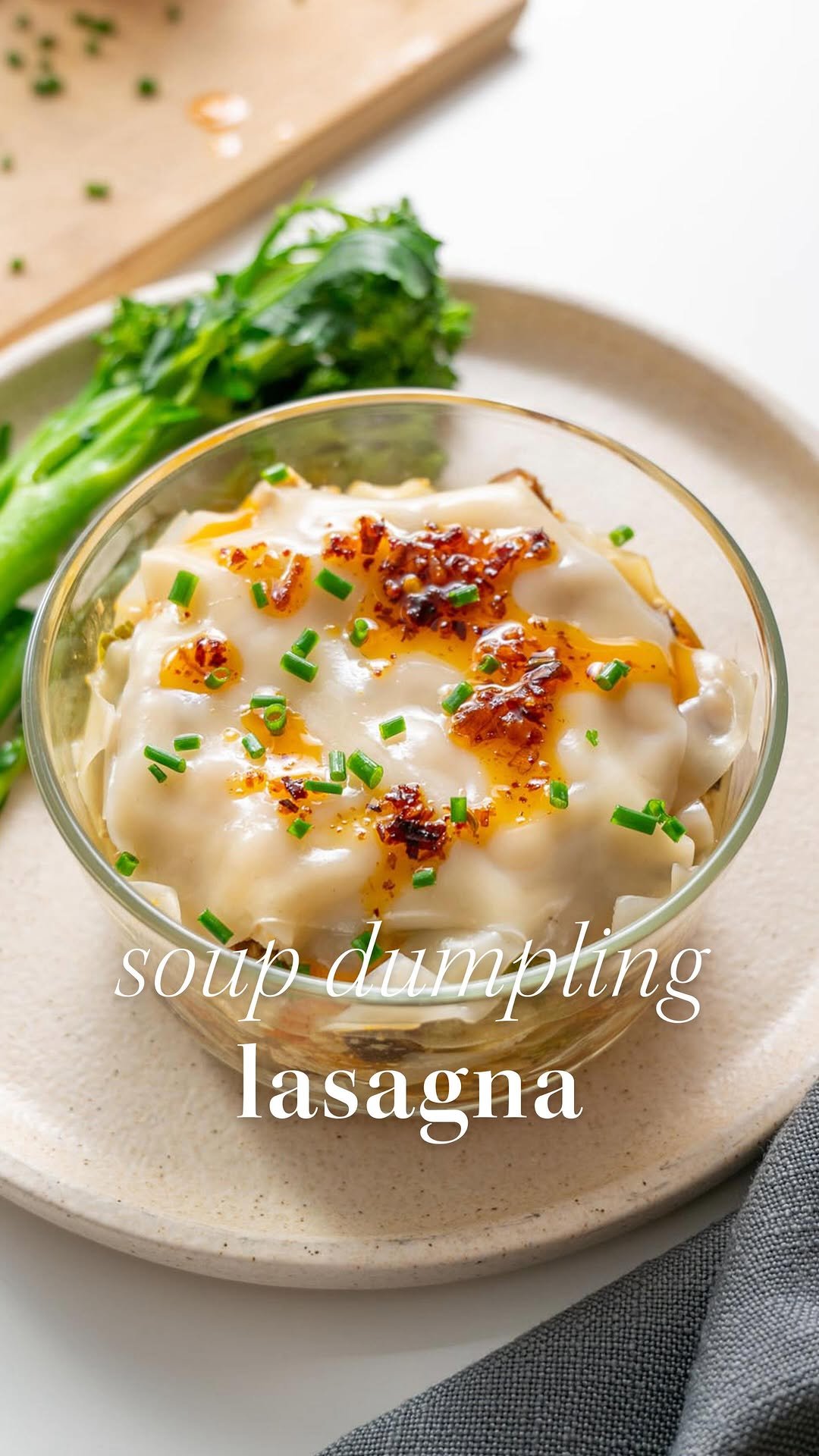 _plantbaes_ 게시물 이미지: Soup Dumpling Lasagna (Meal-Prep...