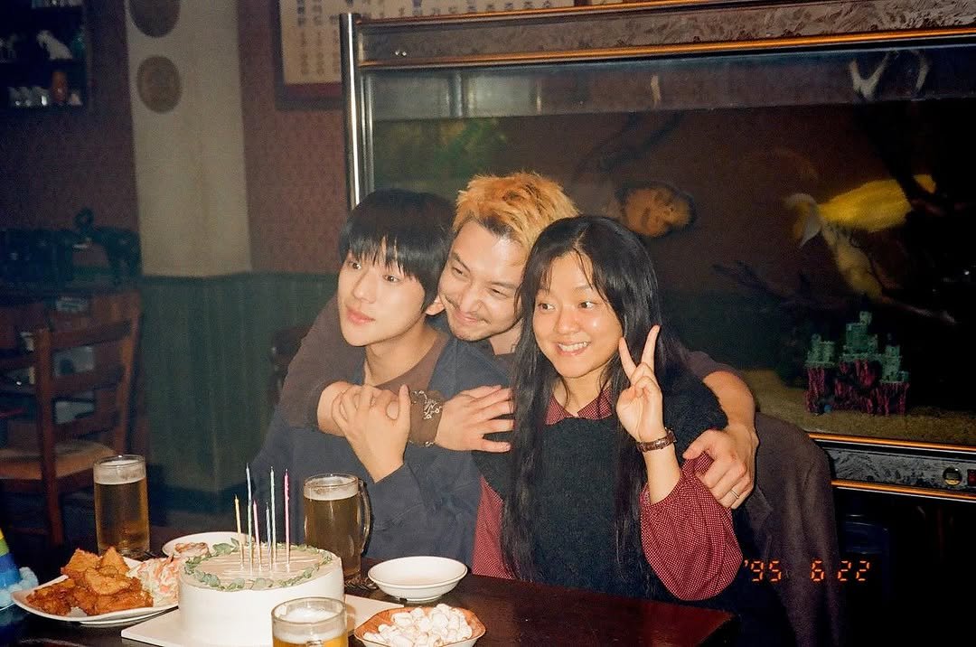 Photo by 문상민 on February 24, 2026. May be an image of one or more people, bangs and text.