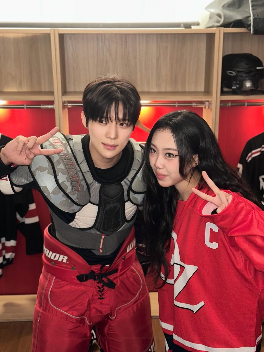 Photo shared by 문상민 on February 28, 2026 tagging @youngji_02. May be an image of top and text that says 'RIOR RIOR C'.