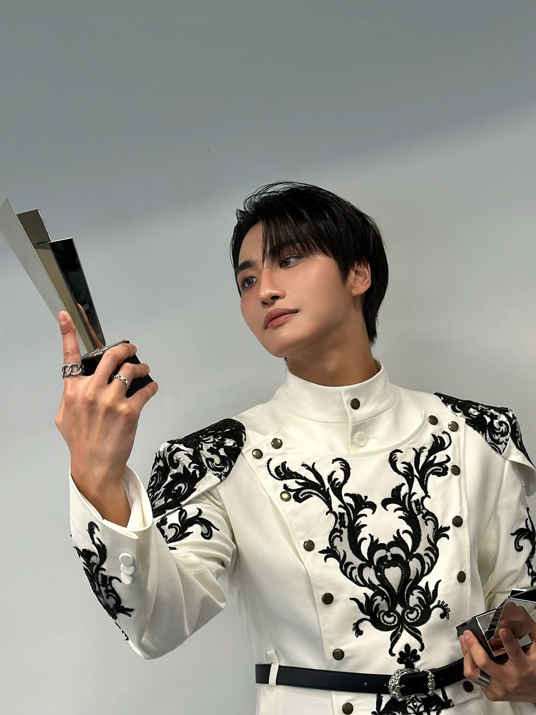 Photo by SEONGHWA on December 08, 2025. May be an image of bolo tie and text.