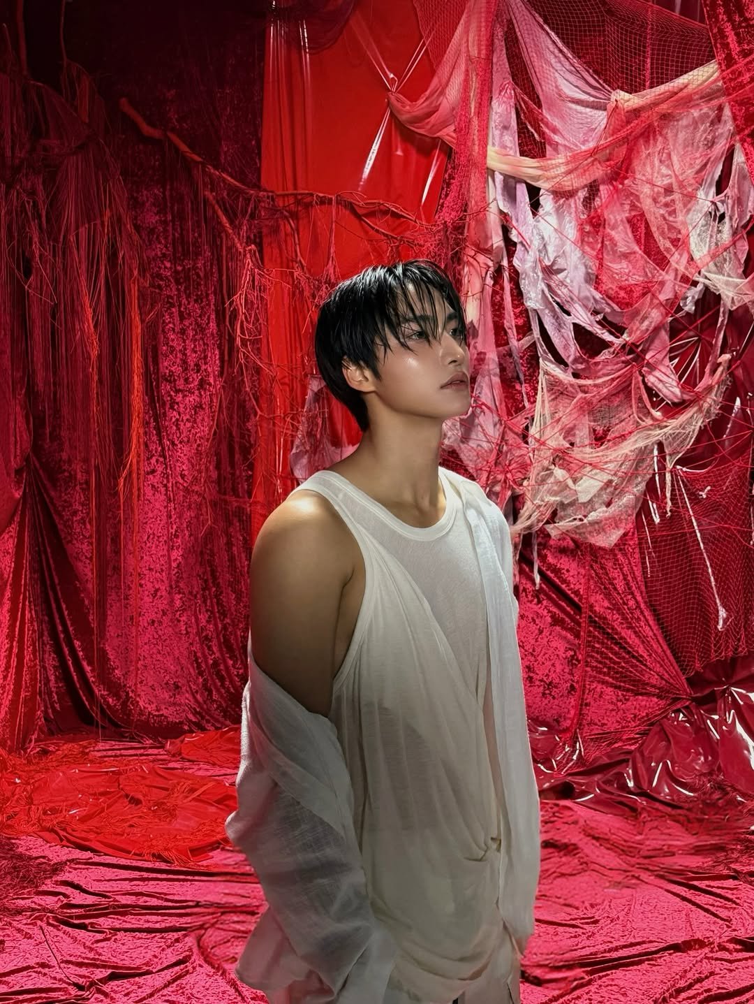 Photo by SEONGHWA on January 07, 2026. May be an image of one or more people, makeup and text.