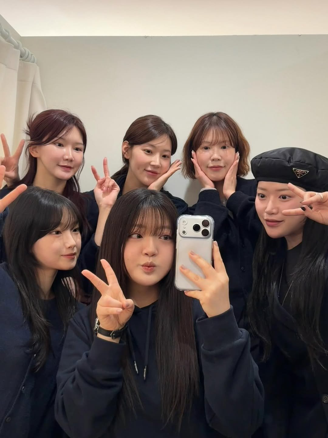 Photo shared by @_uily_th on January 17, 2026 tagging @_uily_se, @_uily_sy, @_uily_sh, @_uily_ge, and @_uily_su. May be a selfie of one or more people, bangs and text.