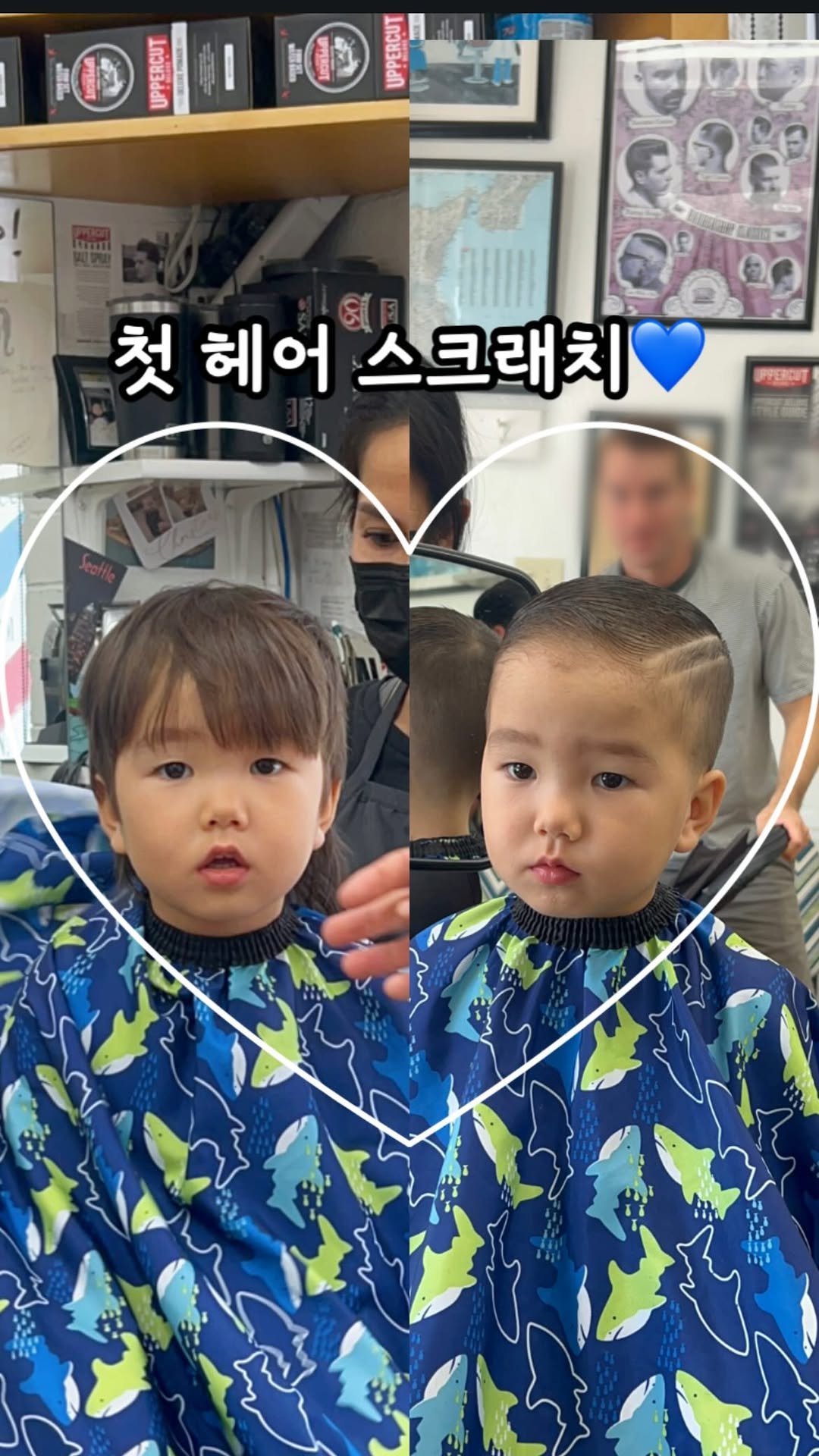 _yoonpumpkin 게시물 이미지: 🇺🇸미국에서 첫 헤어컷!
미용실 딱 한번 갔었는데 그때 진짜 전쟁이었어서 
그동안...