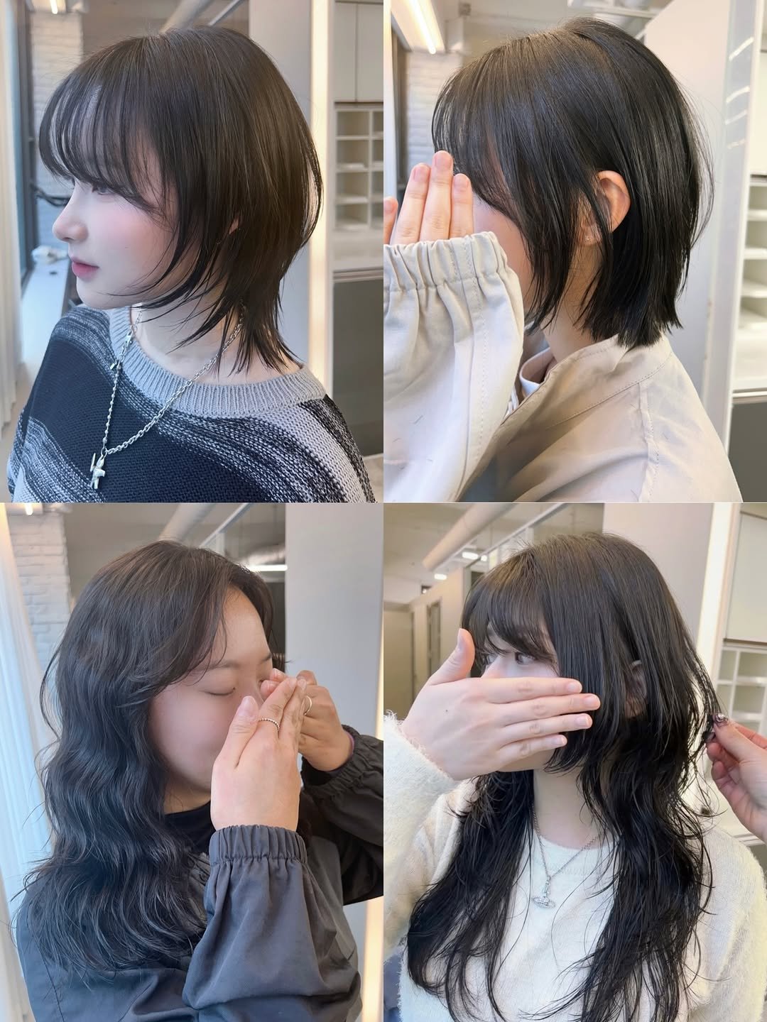 Photo by 에이노이헤어 연남점 다희 부원장 [ 연남동미용실 홍대미용실 탈색 염색 복구매직 레이어드컷 허쉬컷 ] in Hongdae, Seoul with @a.noi_yeonnam, and @anoihair. May be an image of one or more people, bangs, braids and text.