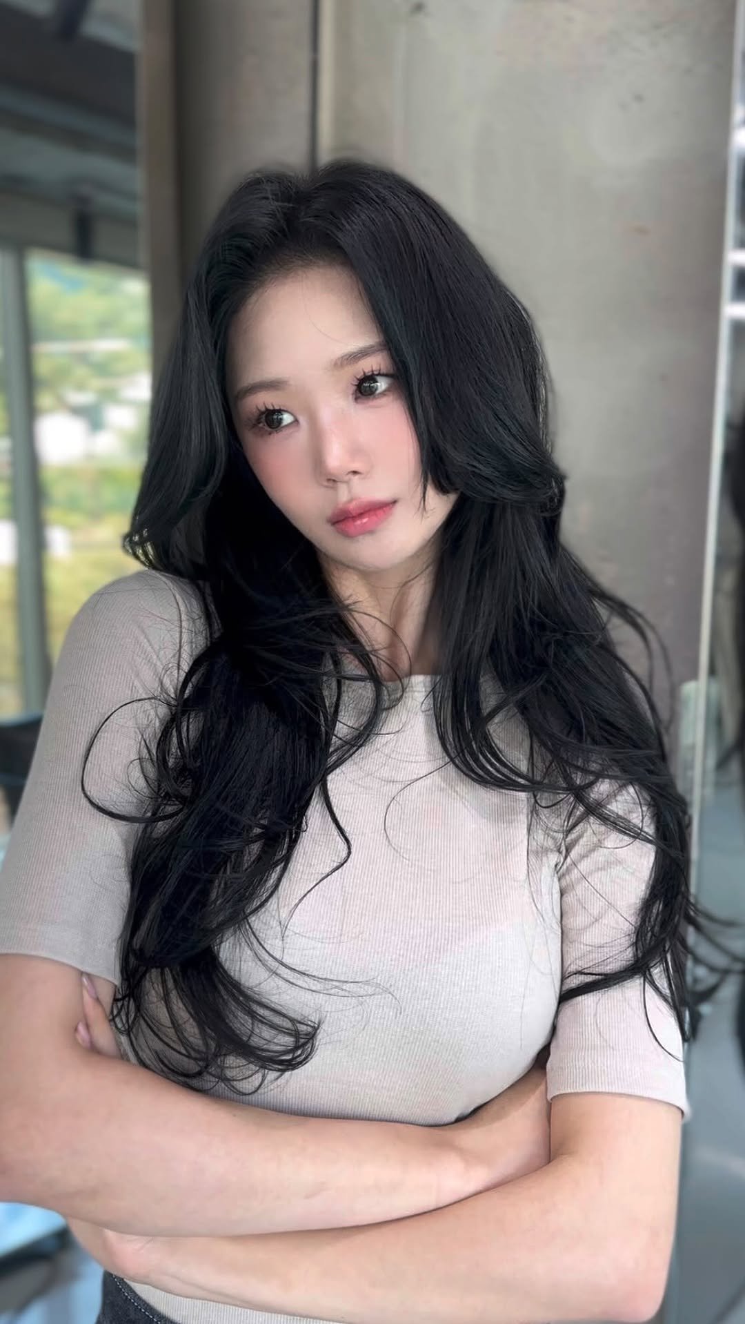 a_knack_ming 게시물 이미지: 하이레이어드펌 이 핫한이유 ?
-얼굴이 작아보이게 가려주는 레이어드
-시간이지나도...