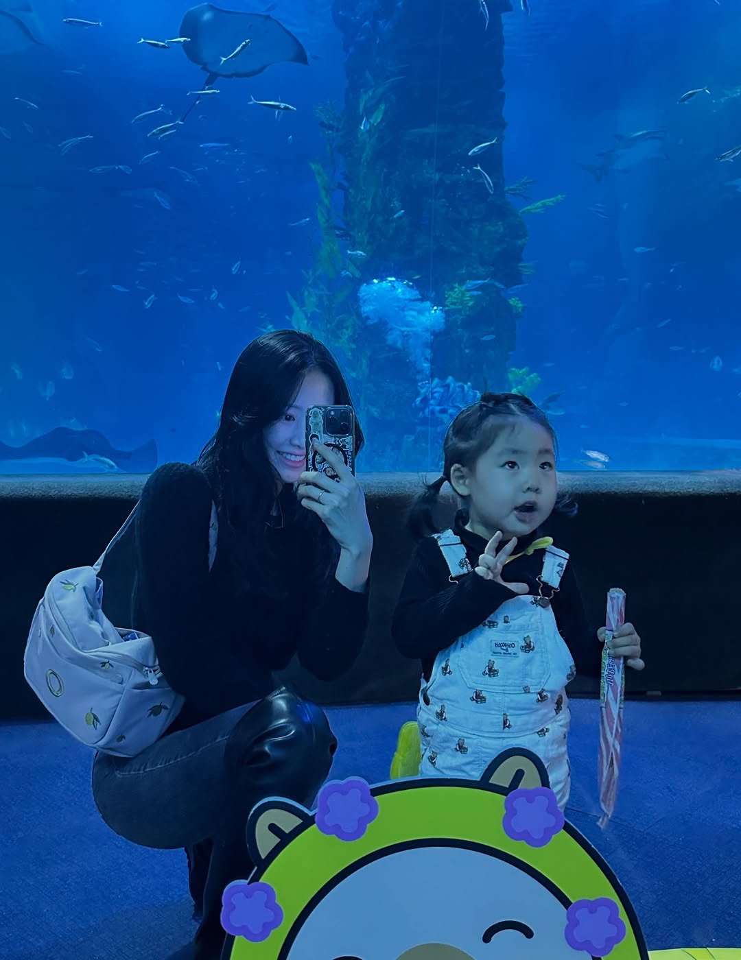 a_linnn__ 게시물 이미지: +𝟽𝟹𝟾𝚍𝚊𝚢𝚜ᩚ
매일같이 놀러다니는 엄마와 딸이지만
아쿠아리움은 진짜 오랜만에...