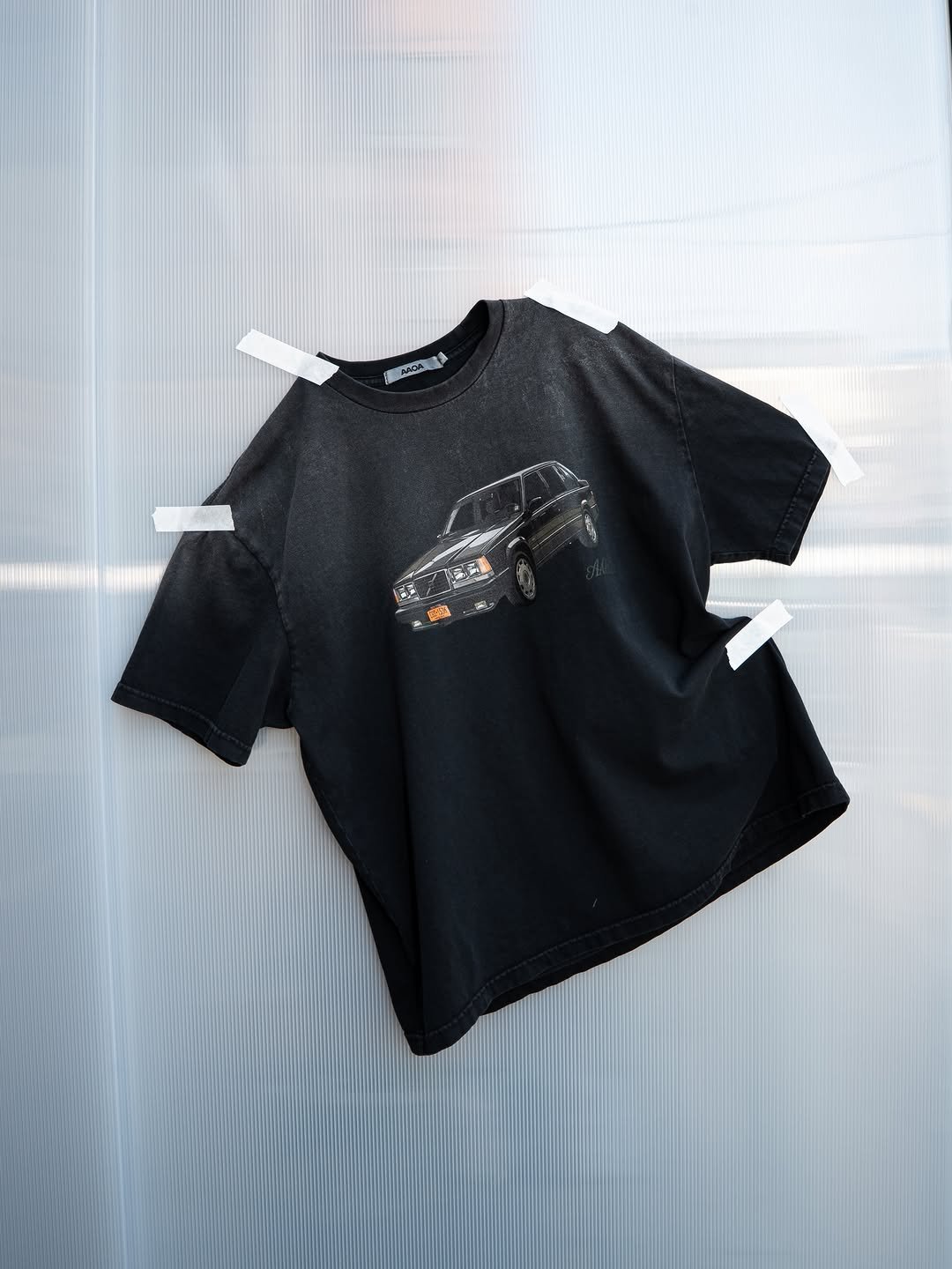 aaoa_world 게시물 이미지: [CITY-line] 

- Classic Car Tee Dyed black /...