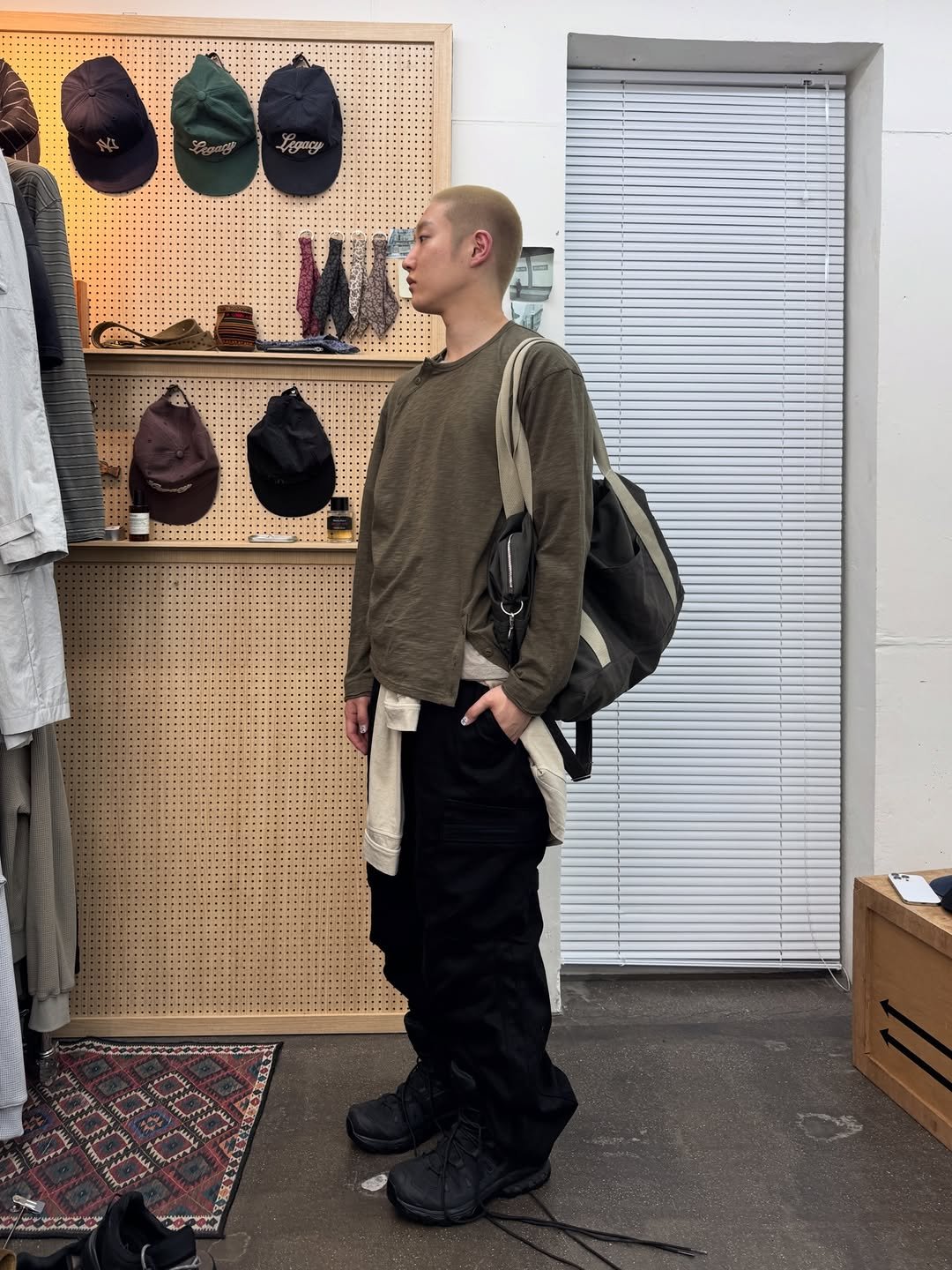 Photo by AAOA on April 16, 2026. May be an image of tool bag, military uniform and text.