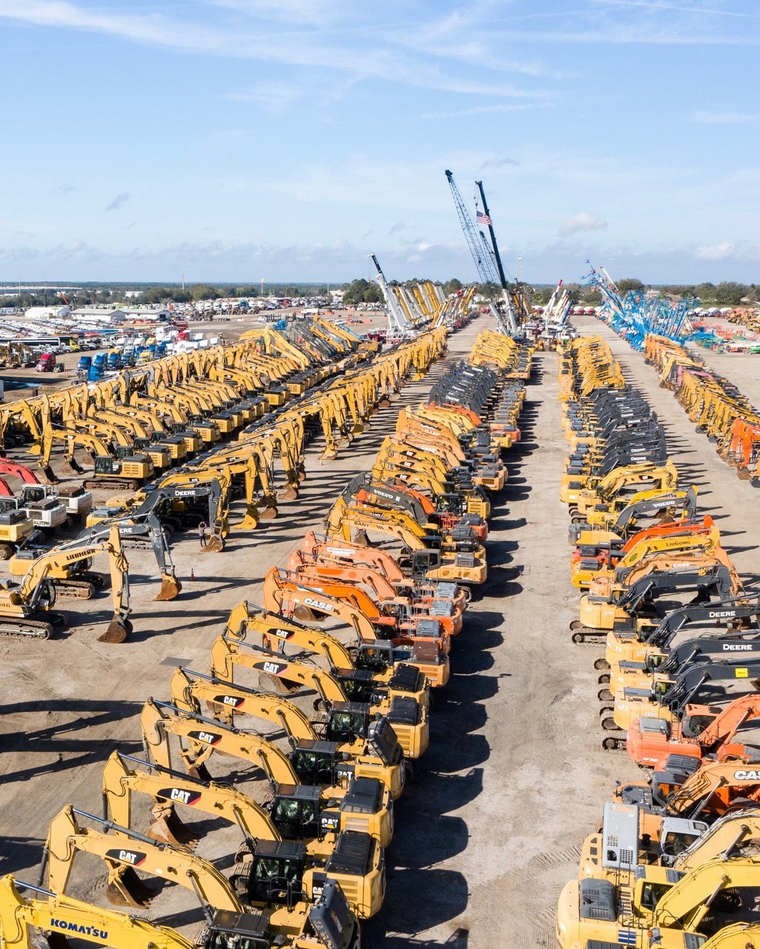 Photo shared by Aaron Witt on February 16, 2026 tagging @ritchiebros. May be an image of snowplow, crane and text.