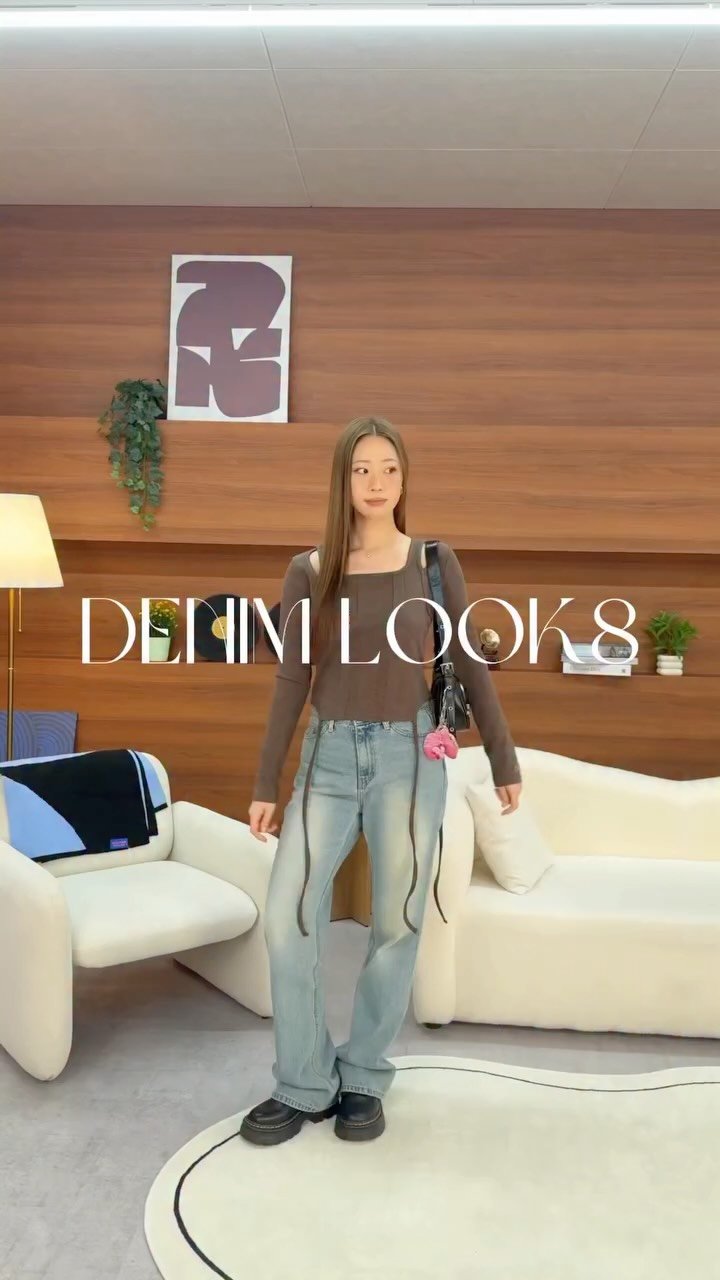 ably_official 게시물 이미지: 🎥[8트 탐구] EP.1 데님 하나로 8가지 스타일 🤍

에이블리 메가세일...