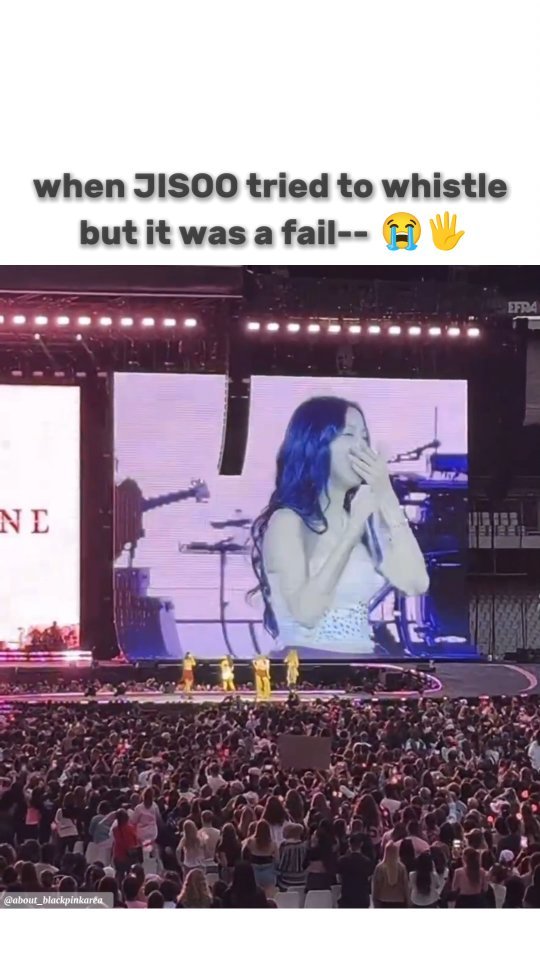 about_blackpinkarea 게시물 이미지: jennie dying from laughter while blinks were...