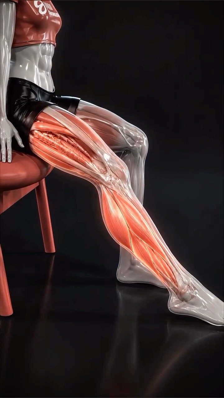 abs_at_home 게시물 이미지: Seated Hamstring Stretch for Tight...