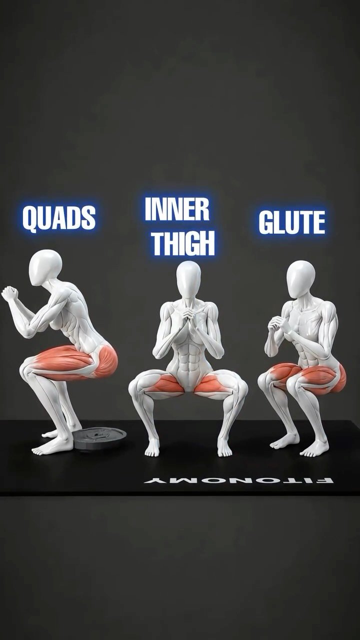 abs_at_home 게시물 이미지: Same squat. You choose the target.

You don’t...