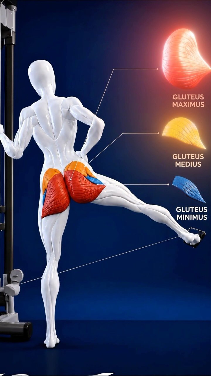 abs_at_home 게시물 이미지: Cable kickbacks — know the difference.

Angle...