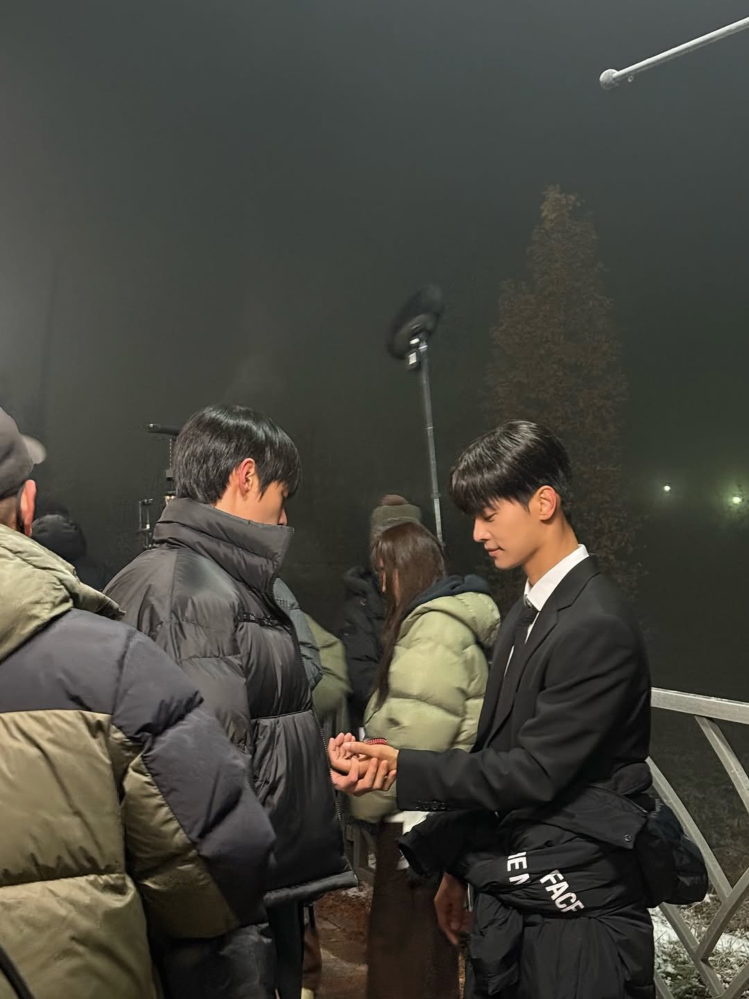 Photo shared by 차학연 on August 05, 2025 tagging @tving.official.